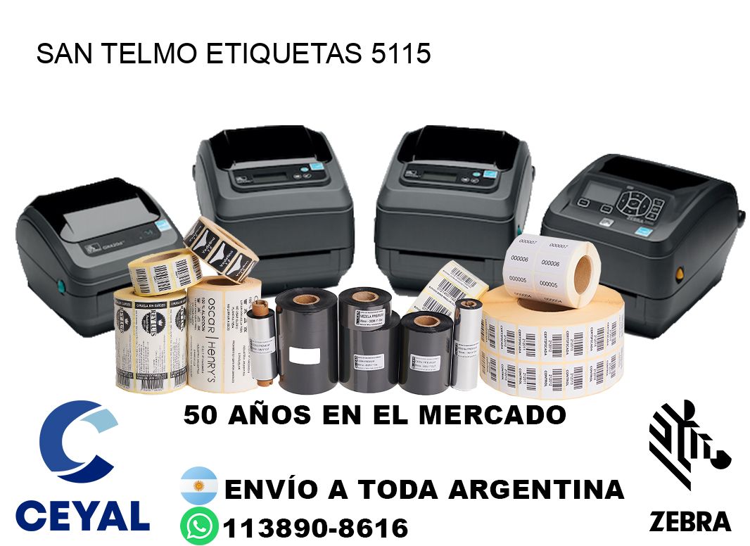 San Telmo etiquetas 5115