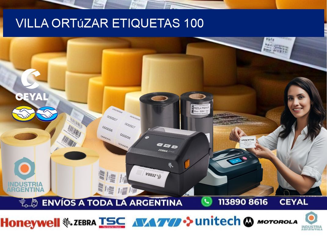 Villa Ortúzar etiquetas 100