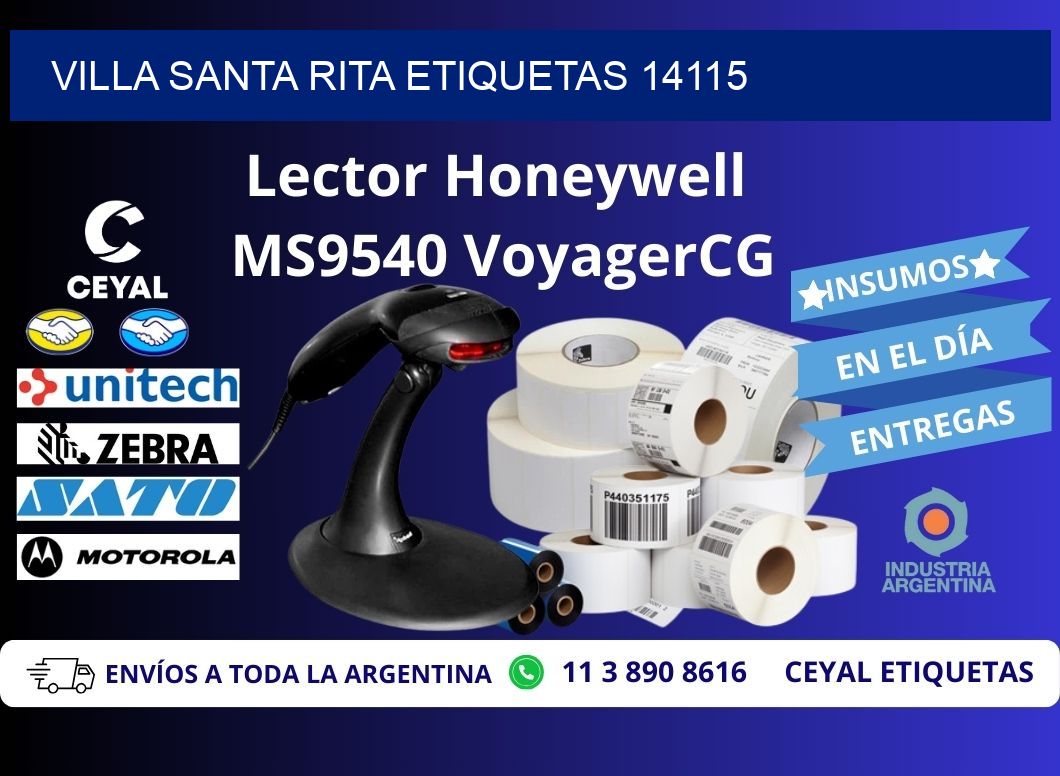 Villa Santa Rita etiquetas 14115