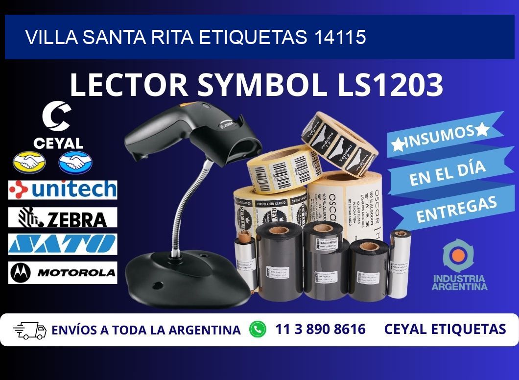 Villa Santa Rita etiquetas 14115