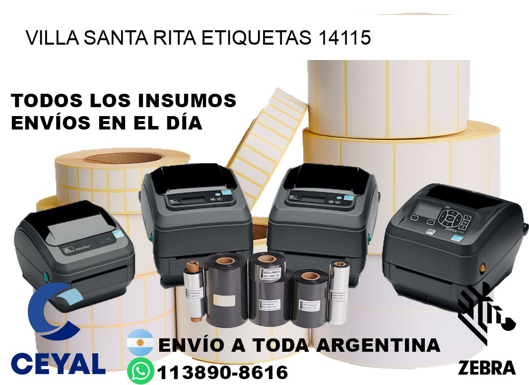 Villa Santa Rita etiquetas 14115