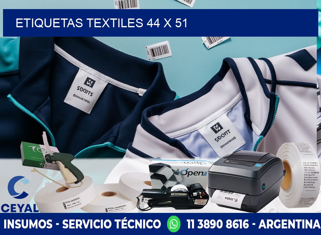 etiquetas textiles 44 x 51