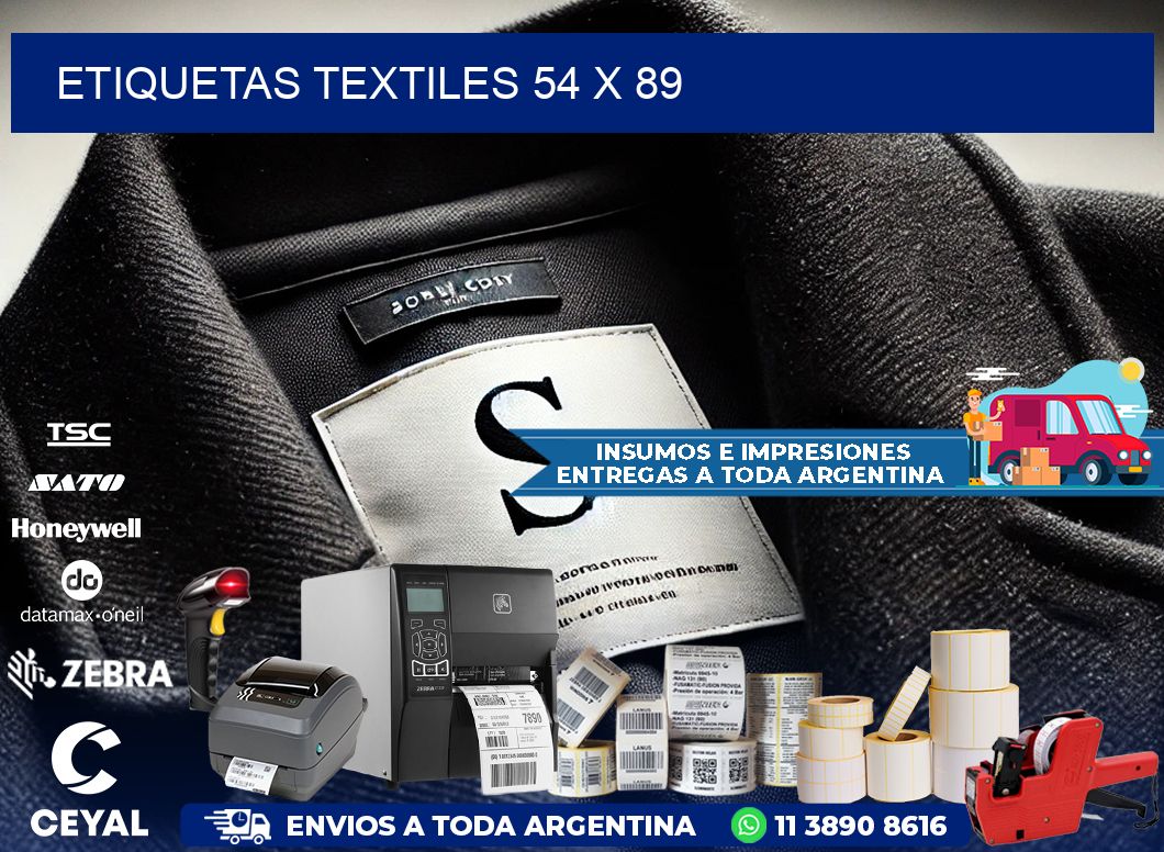 etiquetas textiles 54 x 89