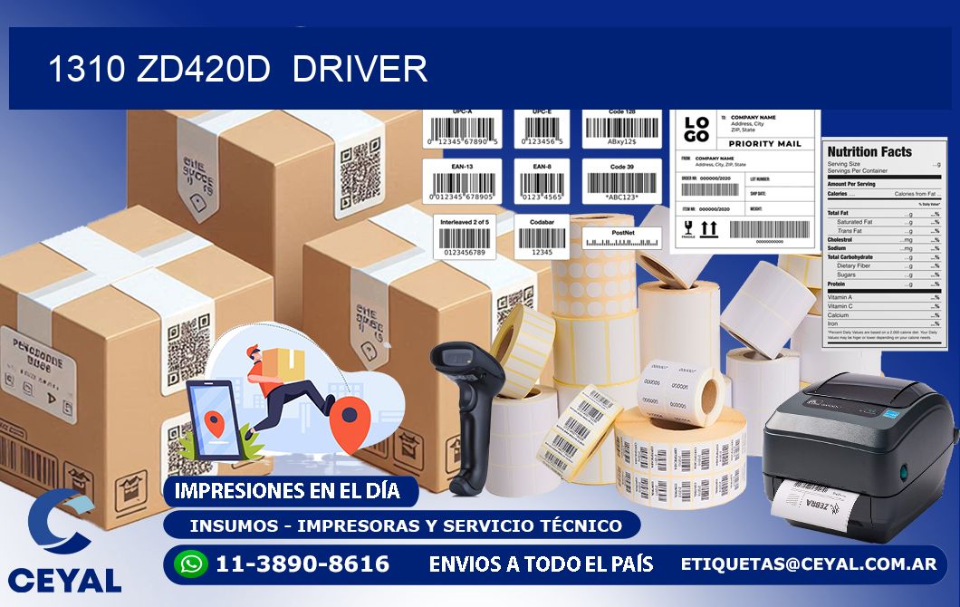 1310 ZD420d driver