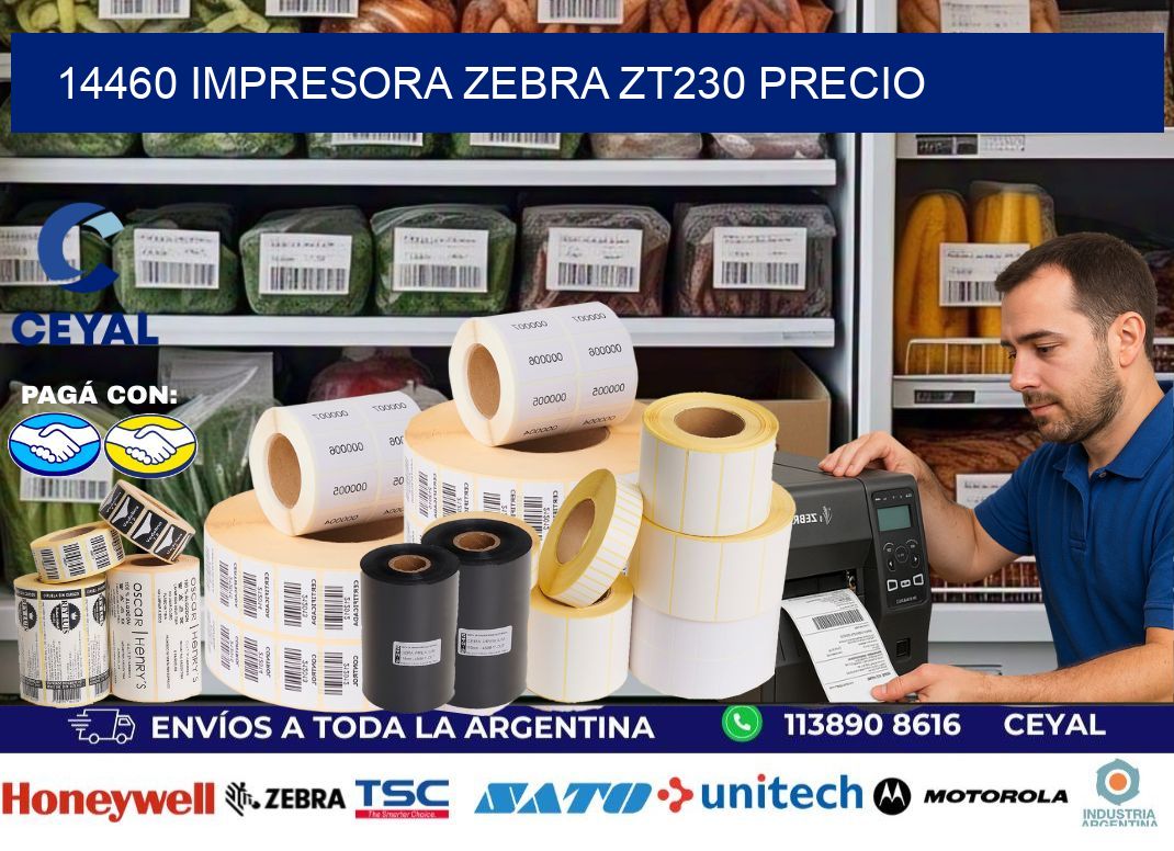 14460 Impresora Zebra ZT230 precio