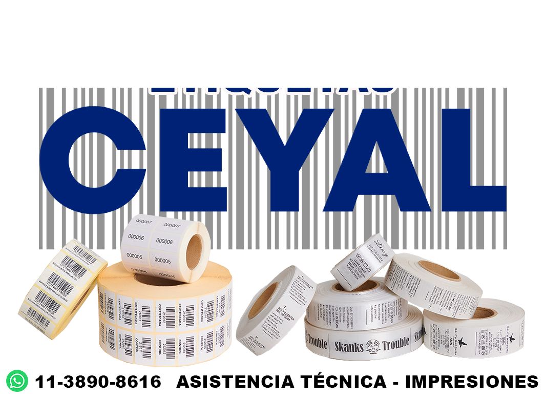 2530 Etiquetas adhesivas para consumoi masivo