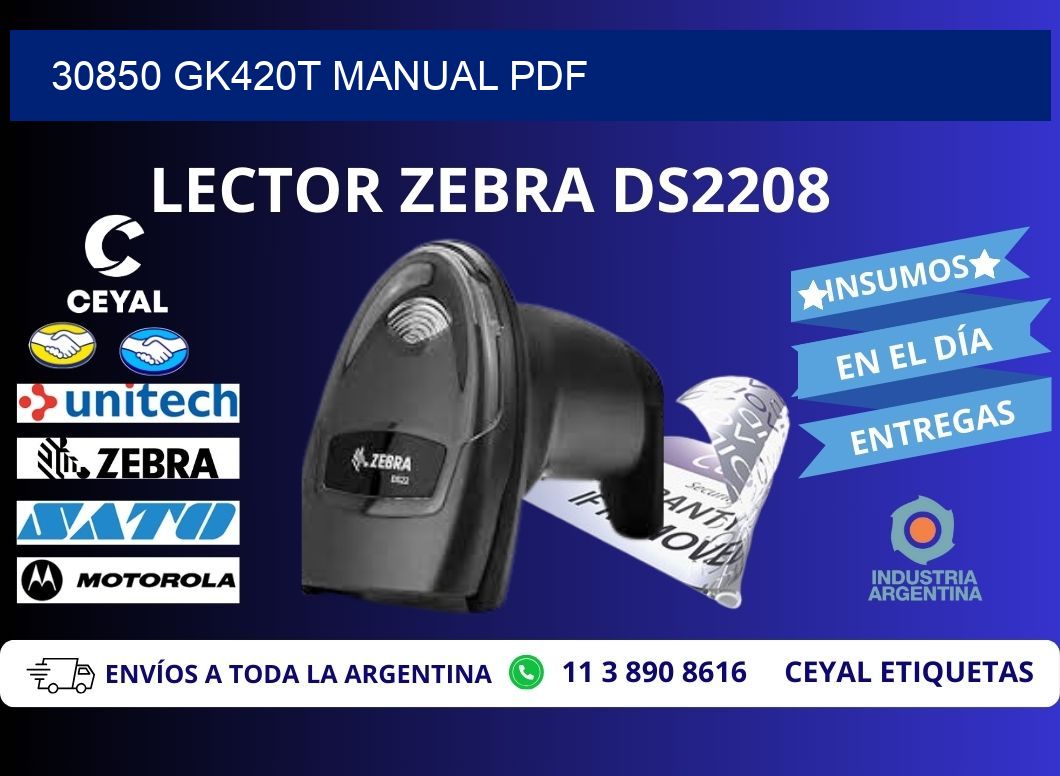 30850 GK420T manual PDF