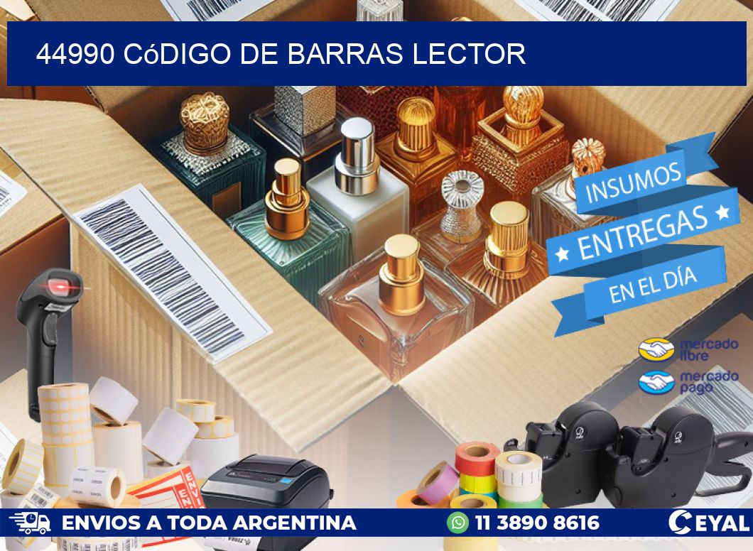 44990 Código de barras lector