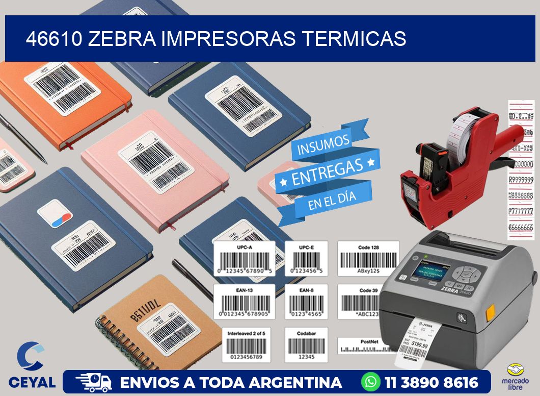46610 Zebra impresoras termicas
