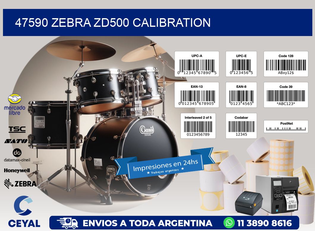 47590 Zebra ZD500 Calibration