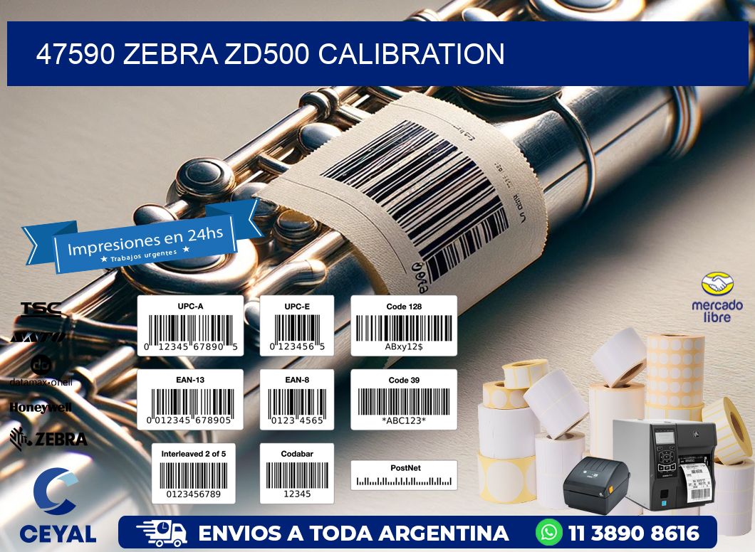 47590 Zebra ZD500 Calibration
