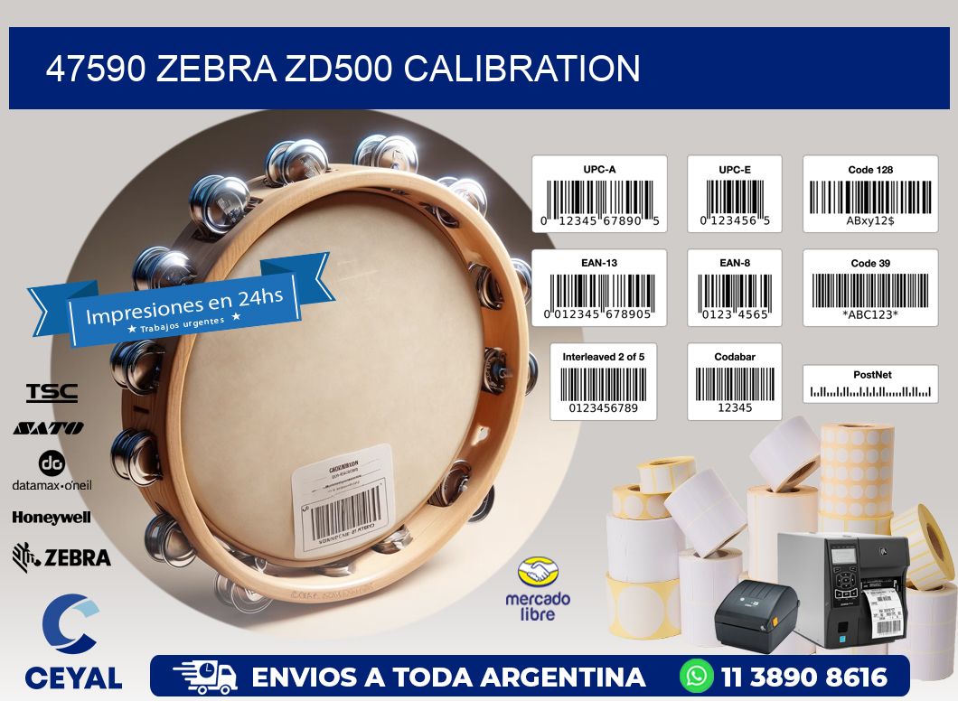 47590 Zebra ZD500 Calibration