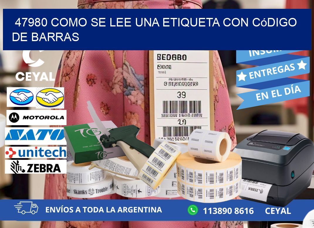 47980 Como se lee una etiqueta con código de barras