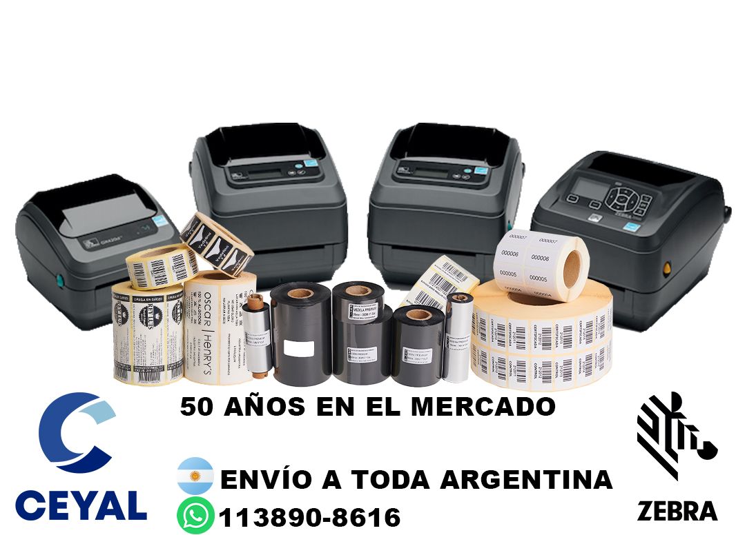 5 cajas de etiquetas 66 x 81
