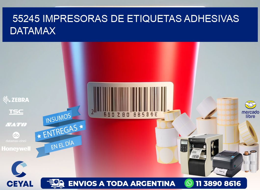 55245 impresoras de etiquetas adhesivas datamax