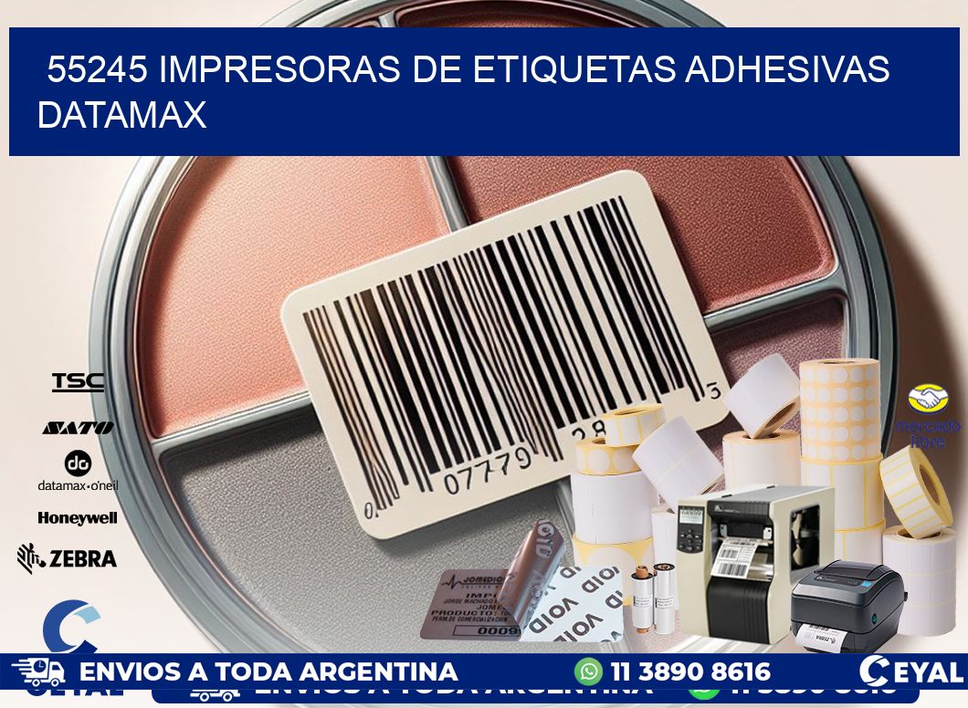 55245 impresoras de etiquetas adhesivas datamax