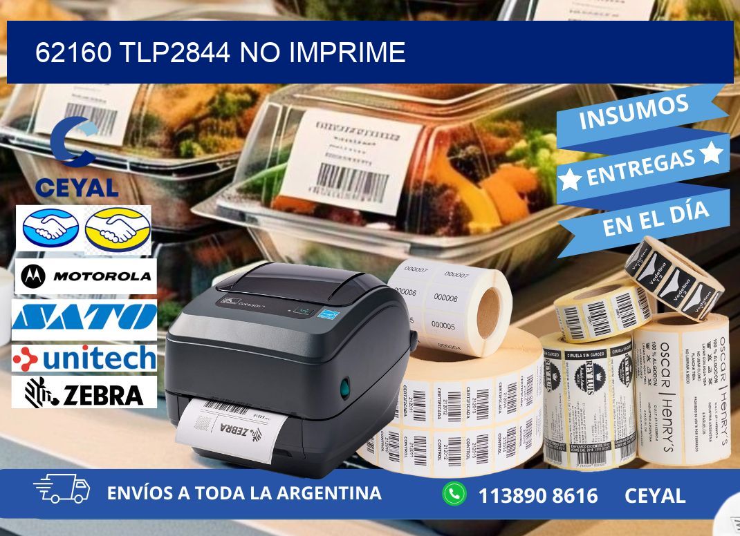 62160 TLP2844 no imprime
