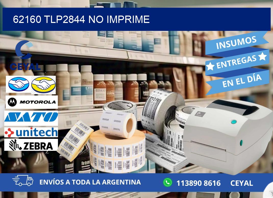 62160 TLP2844 no imprime
