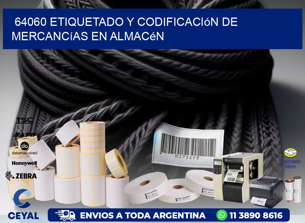 64060 Etiquetado y codificación de mercancías en almacén