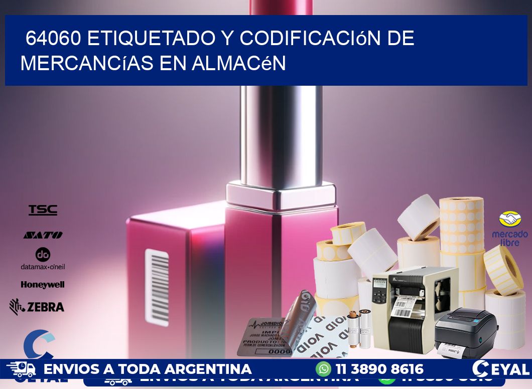 64060 Etiquetado y codificación de mercancías en almacén