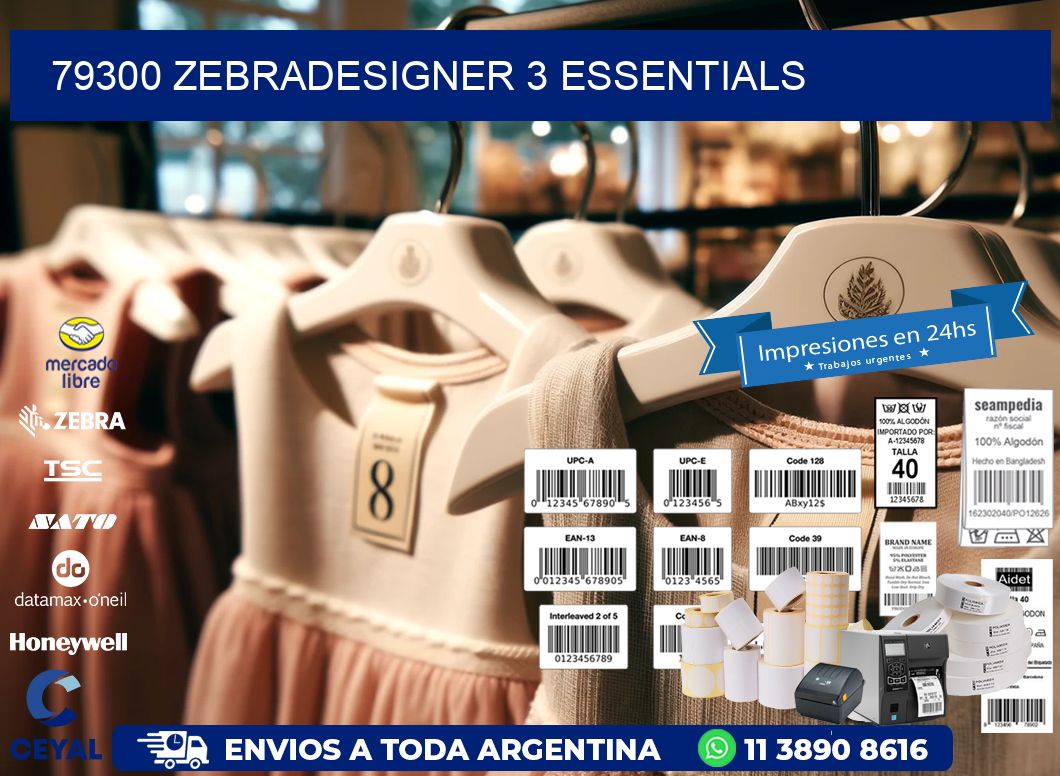 79300 ZebraDesigner 3 Essentials