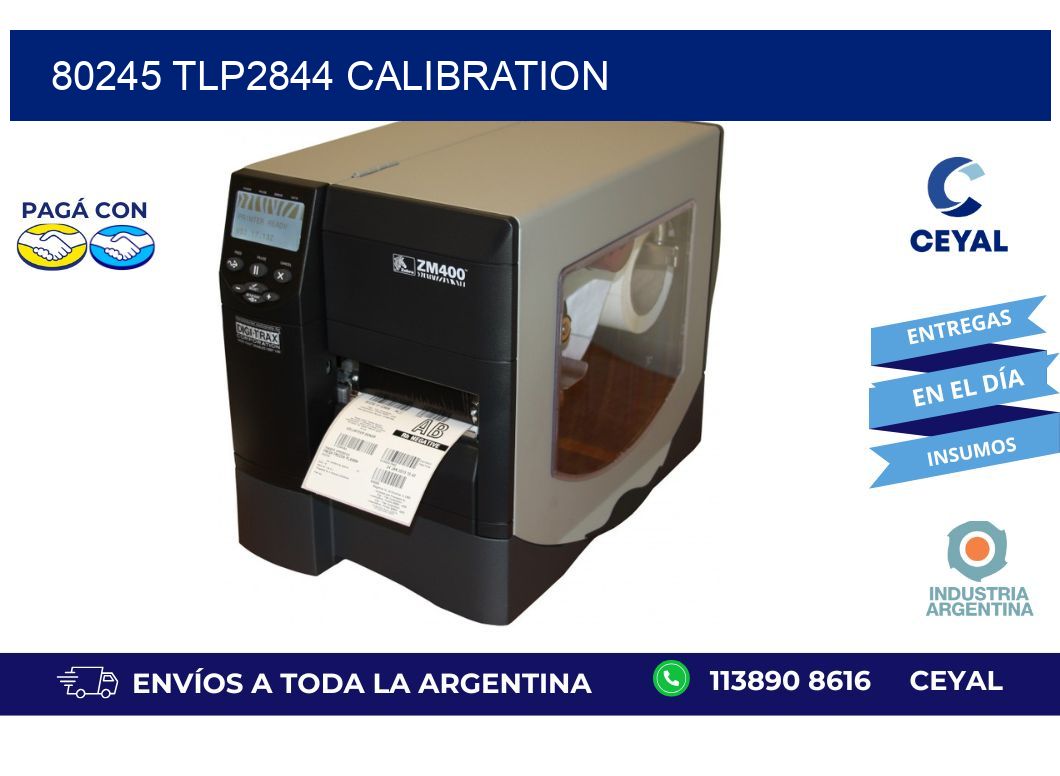 80245 TLP2844 Calibration
