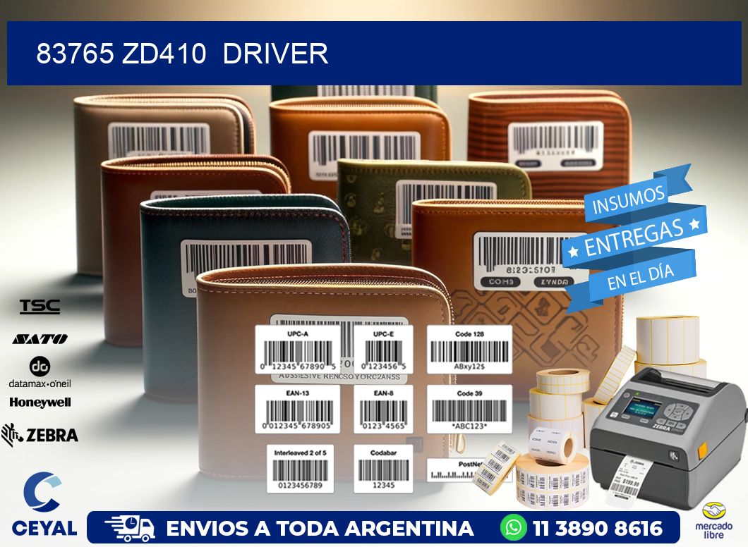 83765 ZD410 driver