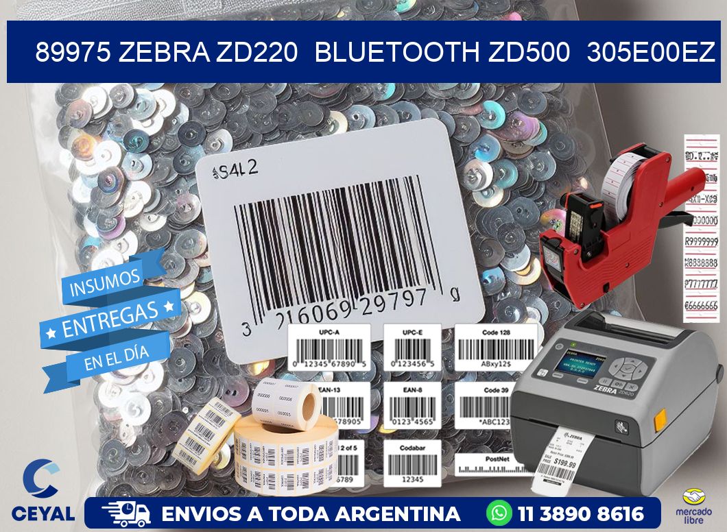 89975 Zebra ZD220 Bluetooth ZD500 305E00EZ