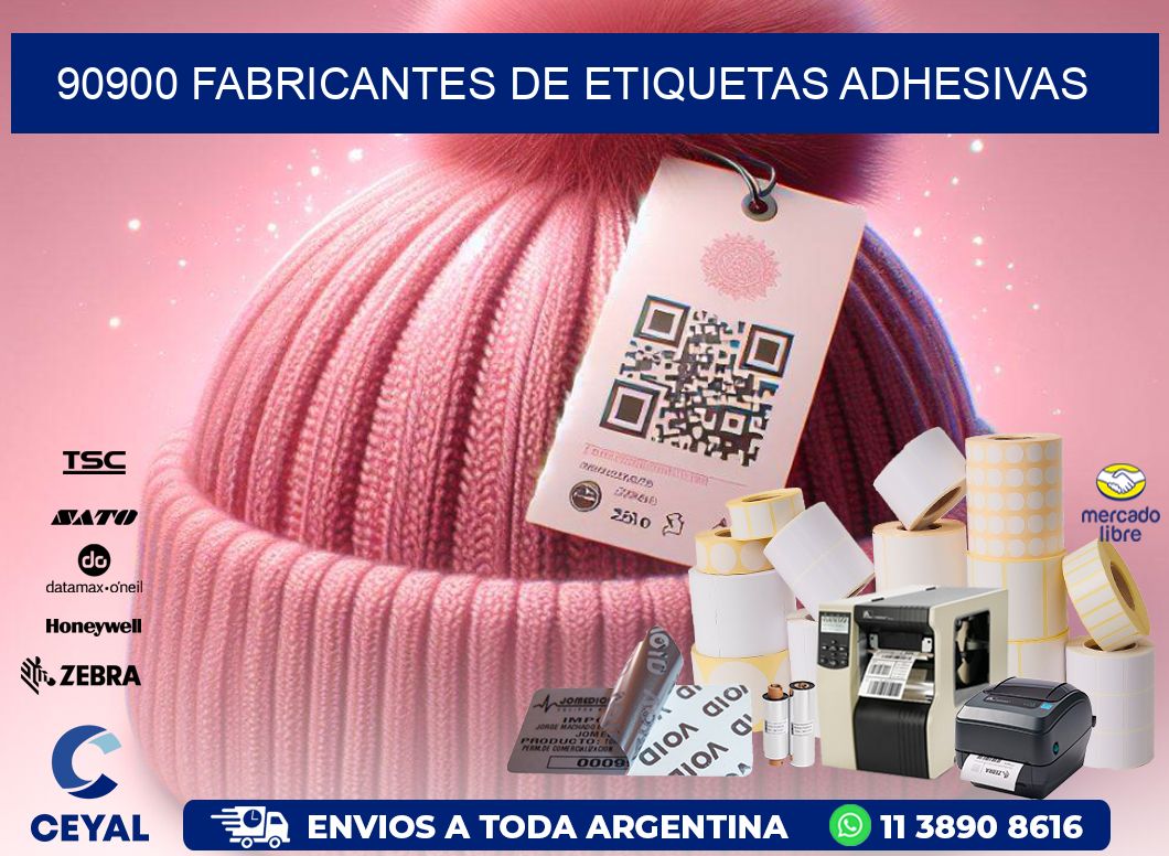 90900 Fabricantes de etiquetas adhesivas