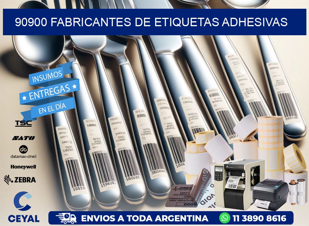 90900 Fabricantes de etiquetas adhesivas