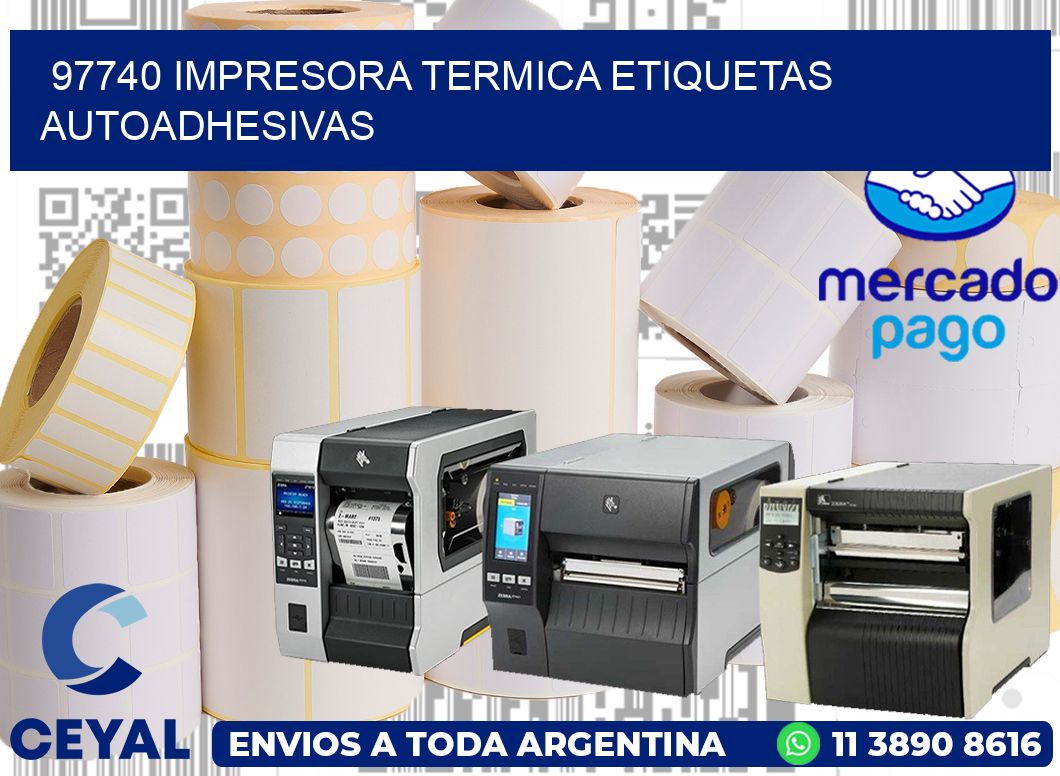 97740 Impresora termica etiquetas autoadhesivas