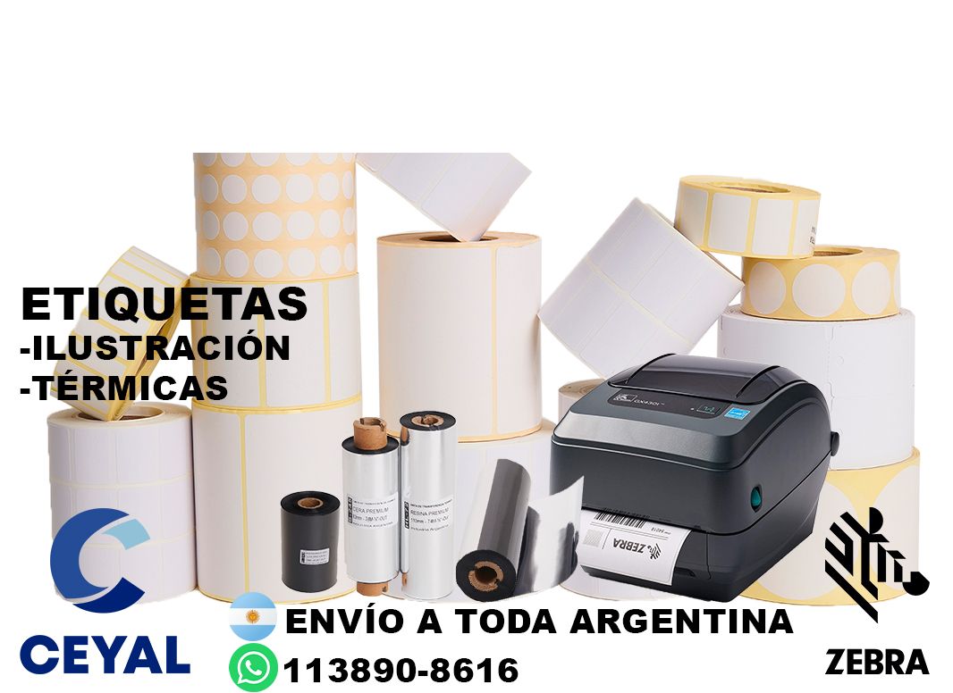 10605 ¿Qué tamaño tienen las etiquetas térmicas?