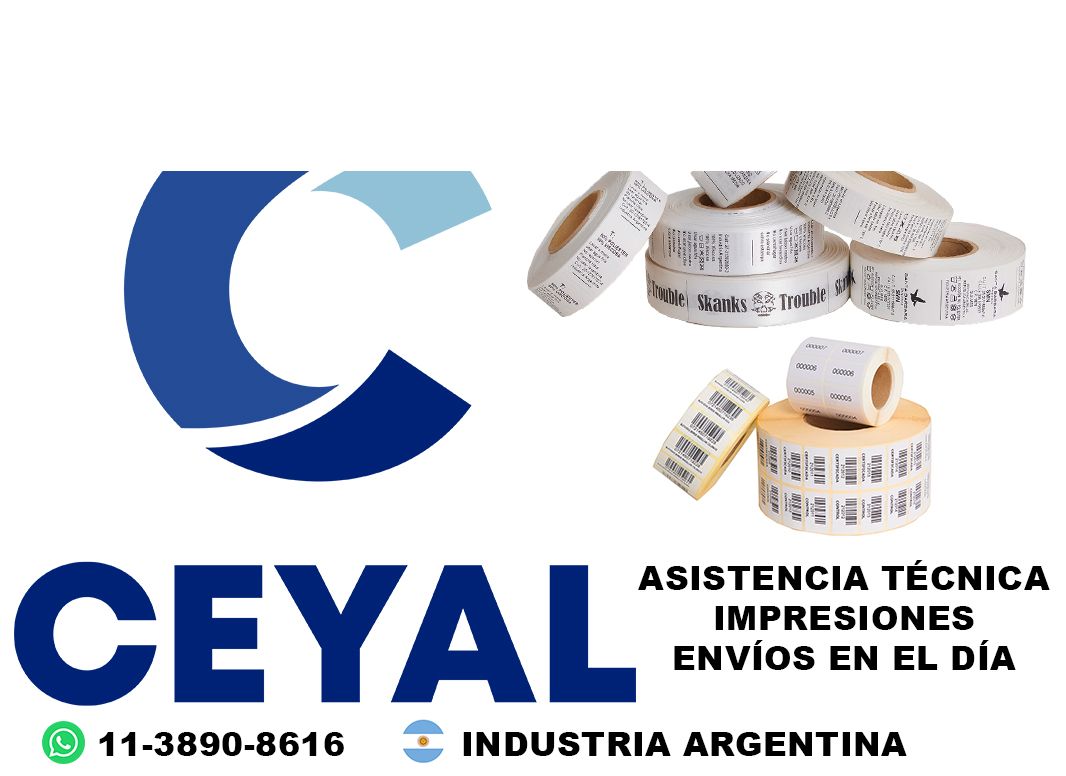 13305 impresora de etiquetas térmicas para ropa