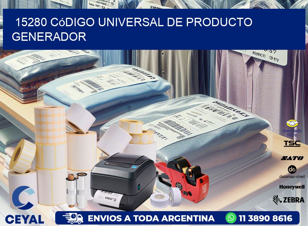 15280 Código universal de producto generador
