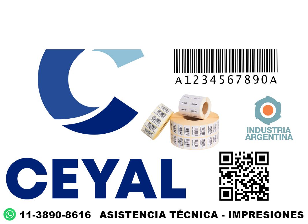 15865 impresora de etiquetas térmicas para ropa