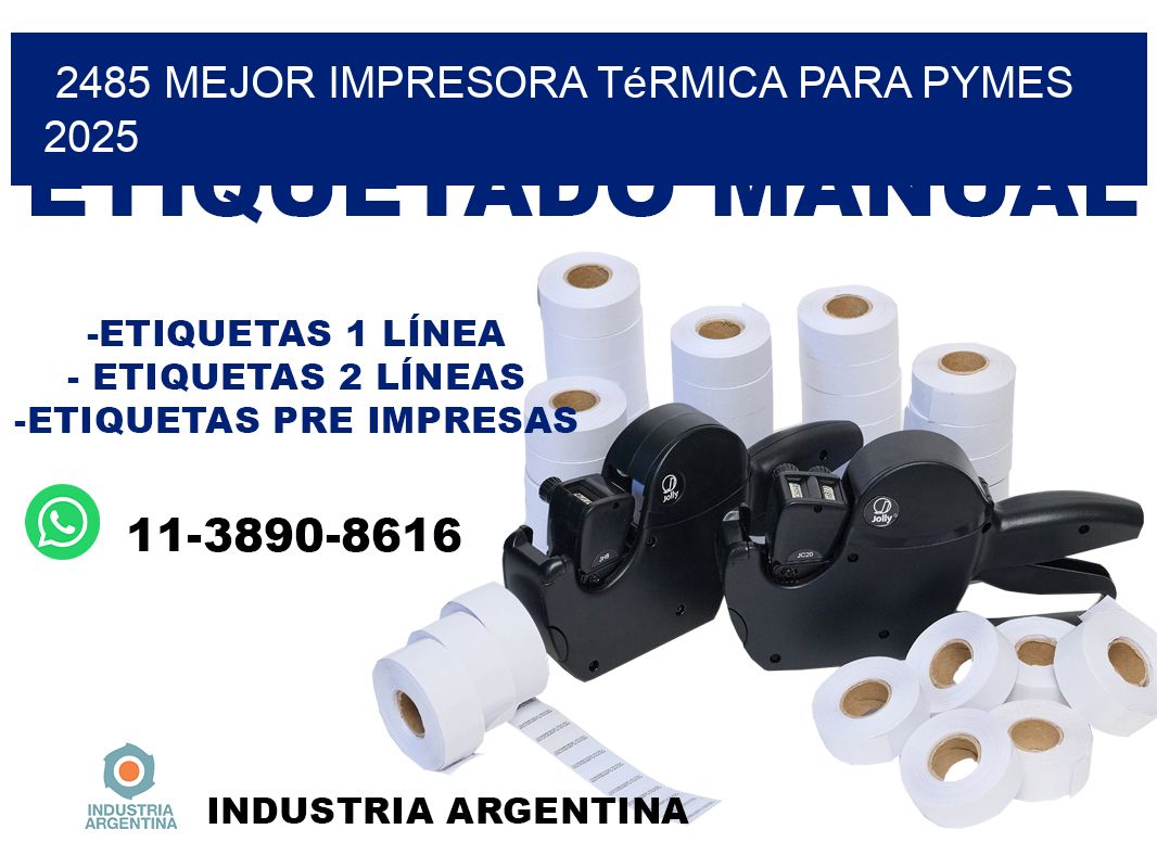 2485 mejor impresora térmica para pymes 2025