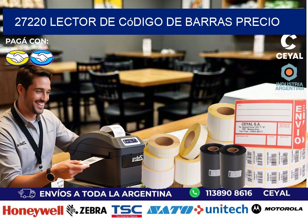 27220 Lector de código de barras precio