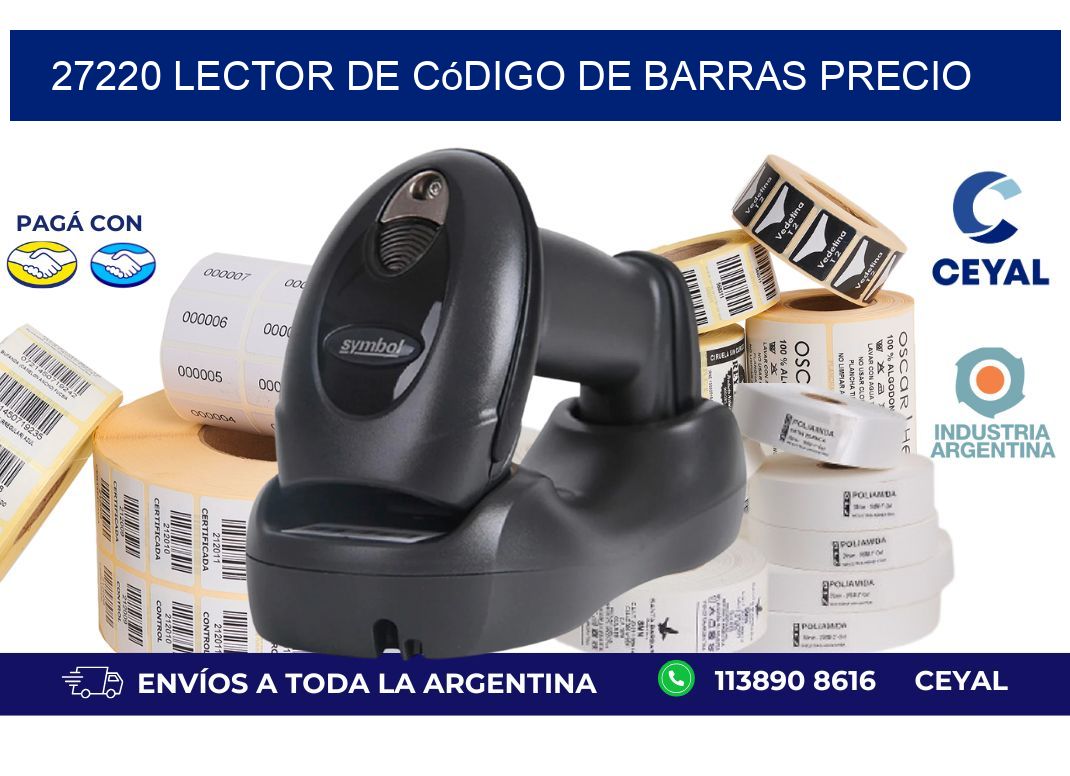 27220 Lector de código de barras precio