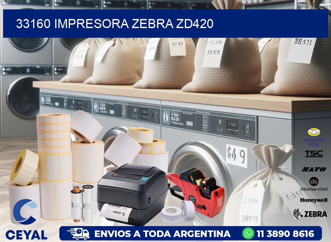 33160 Impresora Zebra ZD420