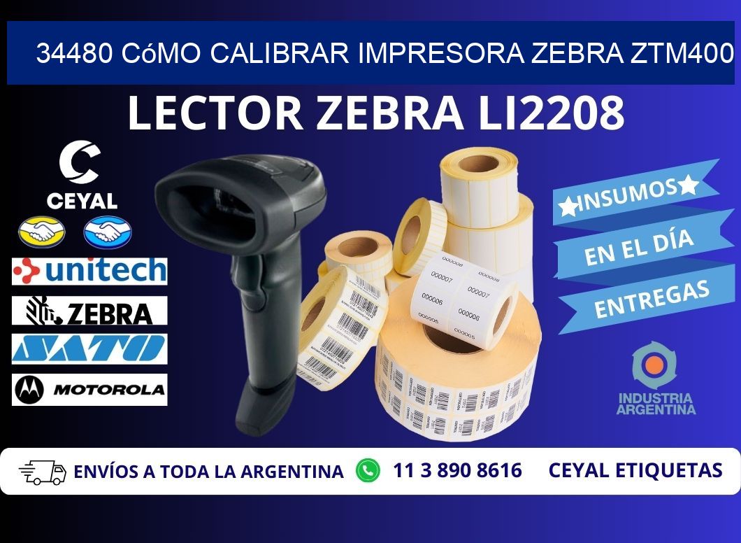 34480 cómo calibrar impresora zebra ZTM400