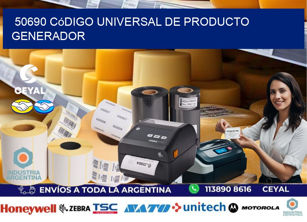 50690 Código universal de producto generador