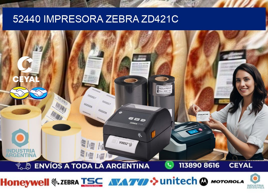 52440 Impresora Zebra zd421c