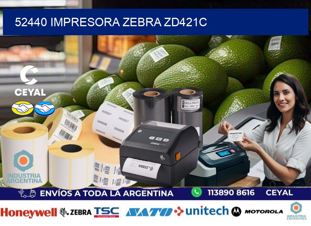 52440 Impresora Zebra zd421c