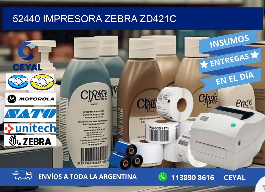 52440 Impresora Zebra zd421c