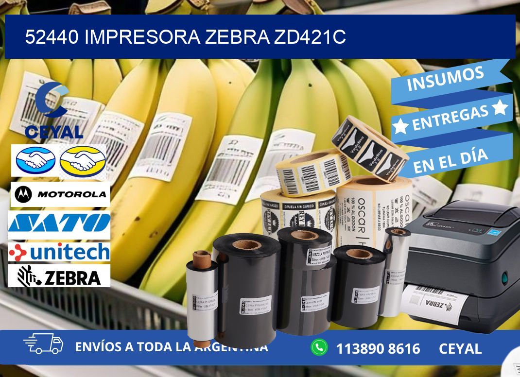 52440 Impresora Zebra zd421c