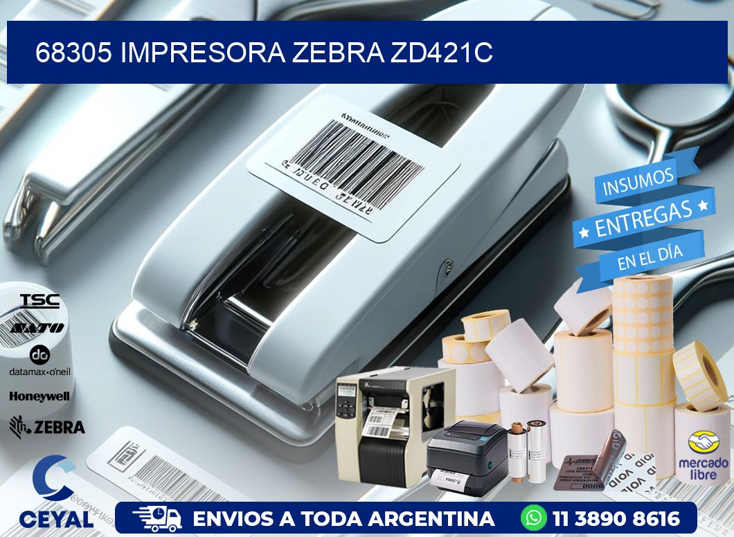 68305 Impresora Zebra zd421c