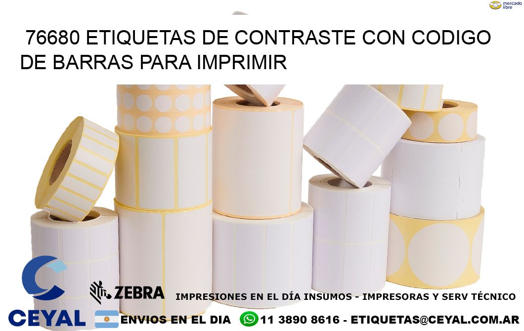 76680 etiquetas de contraste con codigo de barras para imprimir