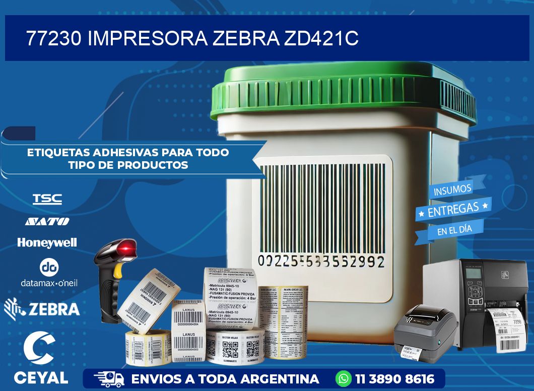77230 Impresora Zebra zd421c