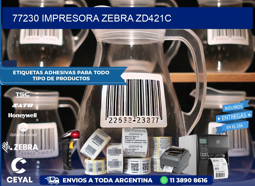 77230 Impresora Zebra zd421c