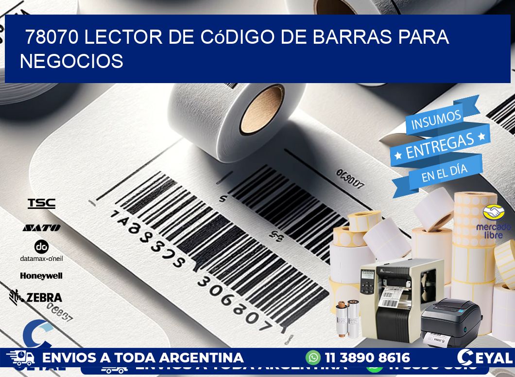 78070 Lector de código de barras para negocios